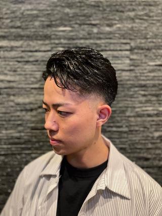メンズ ヒロ銀座川崎 志田健介のヘアスタイル