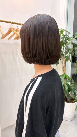 ミディアム 齋藤 そらのヘアスタイル