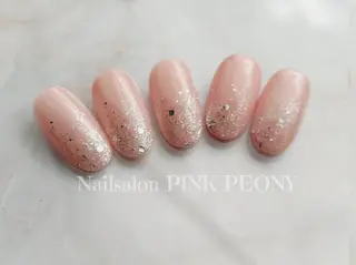 ネイル PINK PEONY    AMIのネイルデザイン