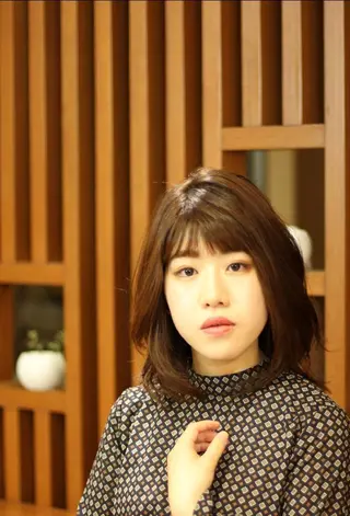 ミディアム 松尾 泰伸のヘアスタイル