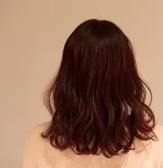 セミロング カラー Ｋ Ｋのヘアスタイル