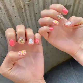 ネイル 長谷川 奈緒美のネイルデザイン