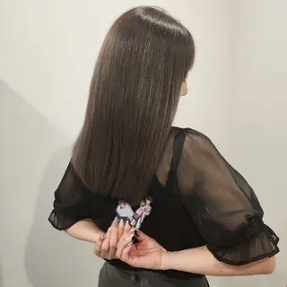 カラー セミロング シールエクステ🎀 ホシノ🕒ユウカのヘアスタイル