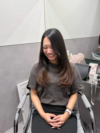 ロング 髪質改善×レイヤー 🫧鷹司郎のヘアスタイル