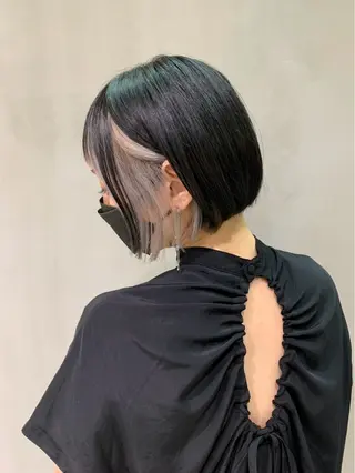 ショート カミヤマ リョウマのヘアスタイル