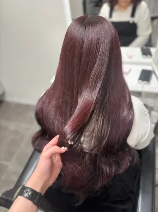 ロング ブリーチカラー🎀 エクステmiinaのヘアスタイル