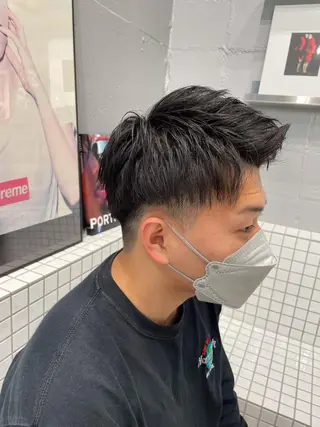 ショート カラー パーマ メンズ 🍃メンズヘア🍃 セヤシュウヘイのヘアスタイル