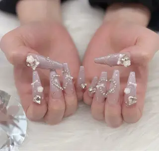 ネイル 🎀ナナミ/渋谷 /ガーリー🎀のネイルデザイン
