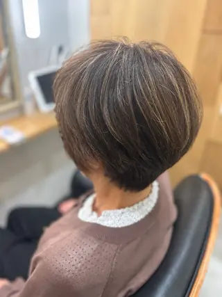 ショート 白鳥 正孝のヘアスタイル
