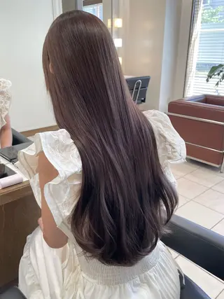 ロング カラー 似合わせヘア🤎透明 感カラー🤎MIKAのヘアスタイル
