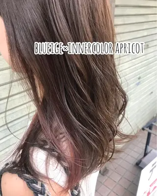 ミディアム カラー 年間1500人担当 代表　南一路のヘアスタイル