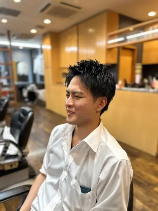 ショート メンズ 大貫 真実也のヘアスタイル