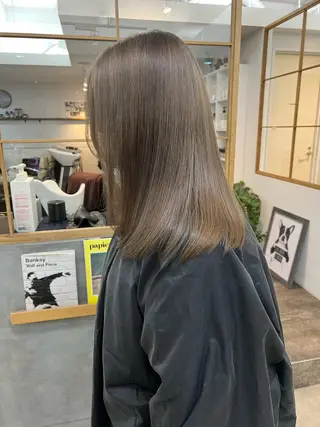 ロング カラー 後藤 舞衣のヘアスタイル