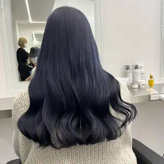 セミロング カラー ヘアアレンジ 縮毛矯正🤍 ボブ/ HIKARIのヘアスタイル