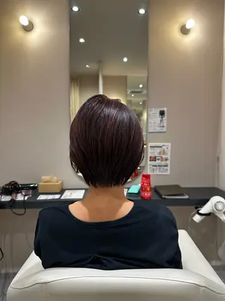 ショート 和泉市／mahae 吉田のヘアスタイル