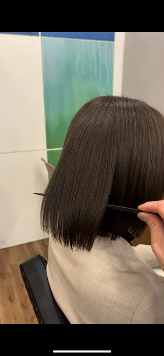 ミディアム 美髪矯正‎×髪質改善 任せて🤍Ko-taのヘアスタイル