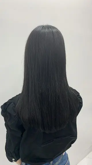 ロング 🌷ラベンダーピンク 顔まわり🌷ねいろのヘアスタイル