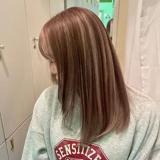 ロング カラー レイヤー/エクステ /優衣のヘアスタイル