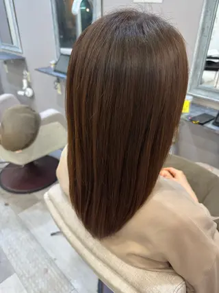 ミディアム カラー KOBA こばのヘアスタイル