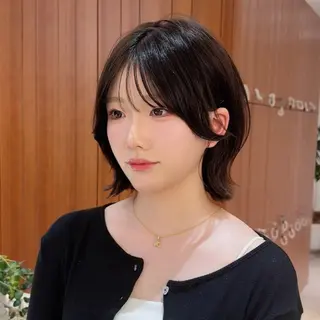 ミディアム カラー 渋谷ボブ特化 /田中航平のヘアスタイル