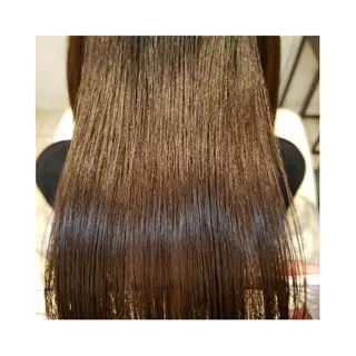 ロング パーマ 荒山 栞奈のヘアスタイル