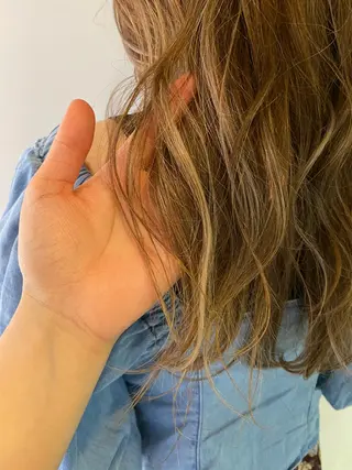 ロング カラー 縮毛矯正/艶カラー/ ikedaのヘアスタイル