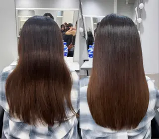 ロング カラー 髪質改善/レイヤー カット福澤 和嗣のヘアスタイル