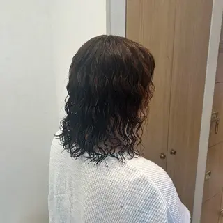 ミディアム パーマ 透明感カラー🫧 /有野ひかりのヘアスタイル