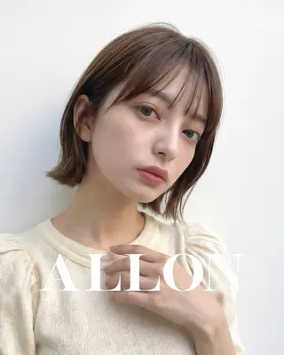 ミディアム 吉田 修登のヘアスタイル