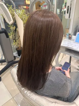 カラー 韓国風ブラウンカラー 🤎京香🤎のヘアスタイル
