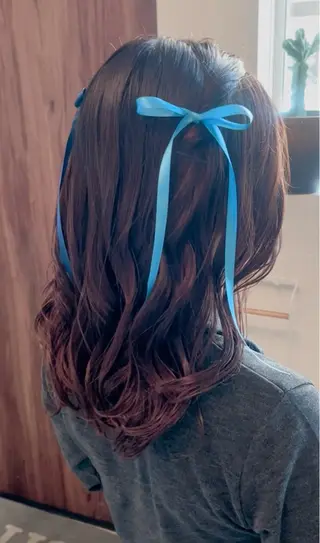 ヘアアレンジ 藤原 珠花のヘアスタイル