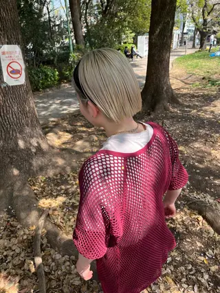ショート カラー ｔｏ ｋｉのヘアスタイル