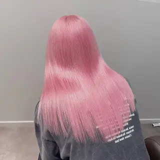ロング カラー ヘアアレンジ メンズ ブリーチの髪様 MASATOのヘアスタイル