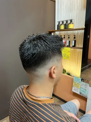 ショート メンズ 北 彩音のヘアスタイル