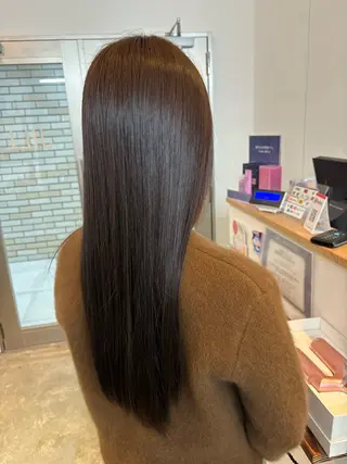 ロング カラー 比嘉 蓮のヘアスタイル