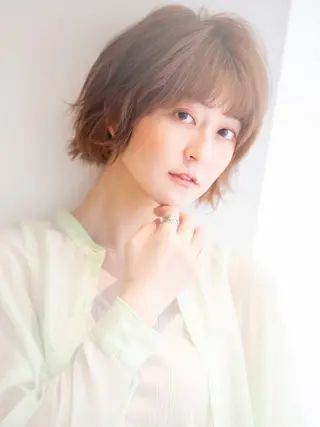 ショート 髪質改善 SerA by U-REALMのヘアスタイル