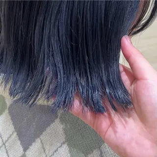 ミディアム カラー hina 🛋️ブリーチカラーのヘアスタイル