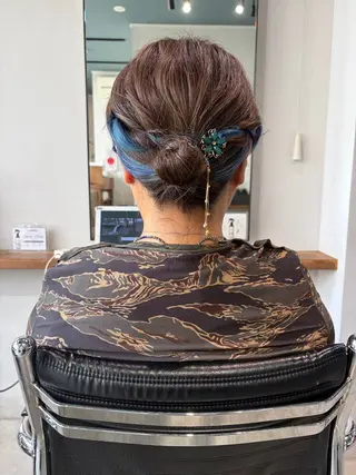 ヘアアレンジ 海老名駅🫧トレンド カラー🫧橋本小雪のヘアスタイル