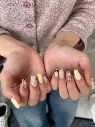 ネイル Yuna 𝝑𝝔*.+ﾟのネイルデザイン