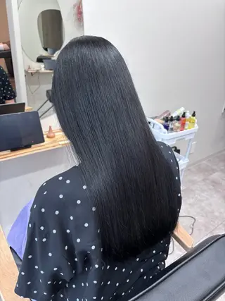 ロング カラー 🪼高評価🪼 💎柴崎の藤咲💎のヘアスタイル