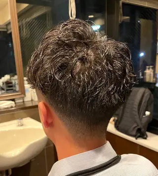 ショート パーマ 長谷川 真那のヘアスタイル