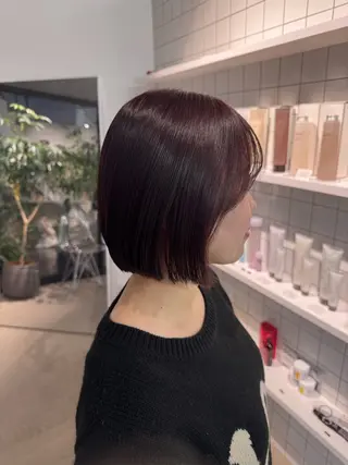 ミディアム カラー ご予約は2月まで！ maho‪🐈🎀のヘアスタイル