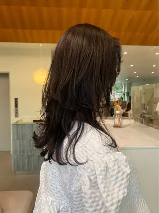 ロング カラー ダブル透明感カラー/ ロングカット/Rioのヘアスタイル