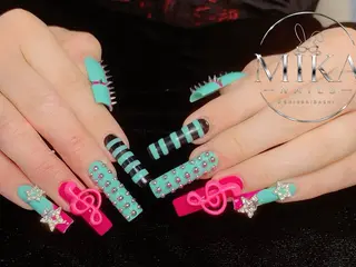 ネイル 🌱Rina🎀 Mikaのネイルデザイン