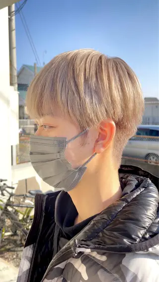 ショート 梶谷 和希のヘアスタイル