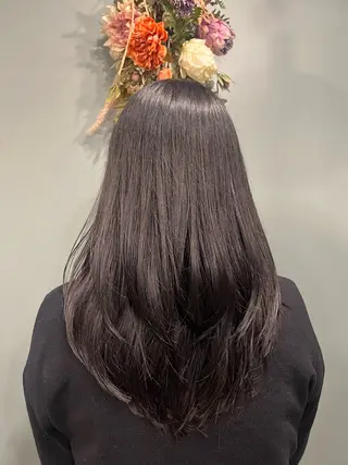 ロング 草野 奈扇のヘアスタイル