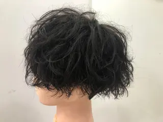 ミディアム パーマ メンズ 本場韓国ヘア/韓国風 メンズヘア　須田龍世のヘアスタイル