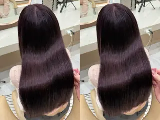 ロング カラー Airi/ブリーチ なし艶カラー♡のヘアスタイル