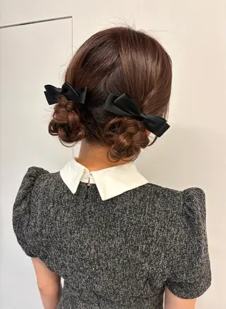 ヘアアレンジ 浪瀧 優季のヘアスタイル