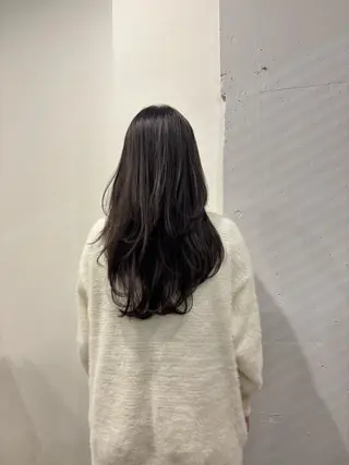 セミロング 熊取谷 茉那のヘアスタイル